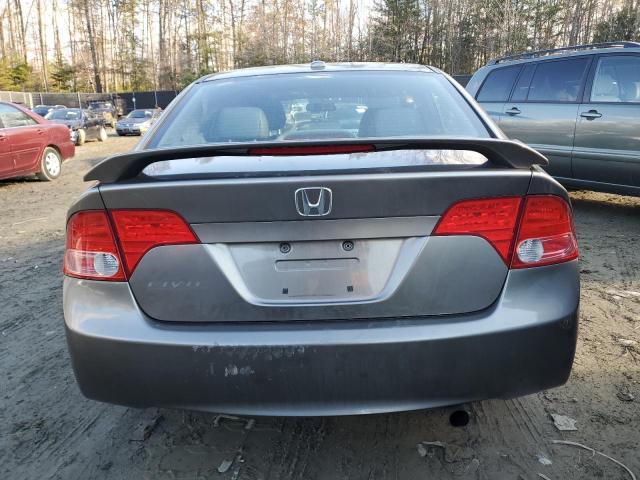 2HGFA16948H314441 - 2008 HONDA CIVIC EXL GRAY photo 6