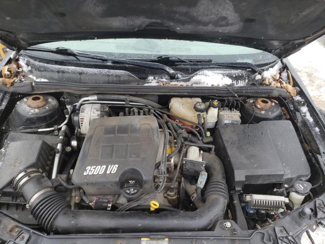 1G1ZT64845F223222 - 2005 CHEVROLET MALIBU MAXX LS BLACK photo 11