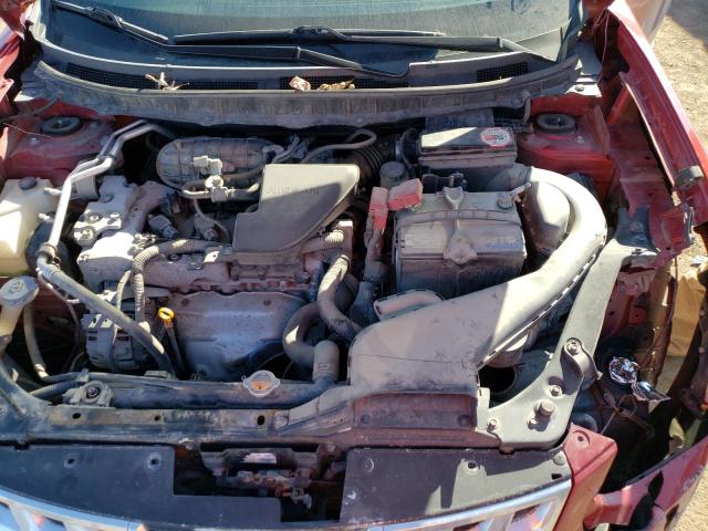 JN8AS5MV4DW656758 - 2013 NISSAN ROGUE S MAROON photo 11