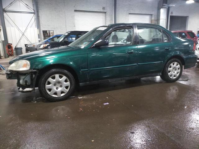 2HGEJ6613YH551067 - 2000 HONDA CIVIC BASE GREEN photo 1