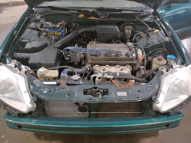 2HGEJ6613YH551067 - 2000 HONDA CIVIC BASE GREEN photo 11