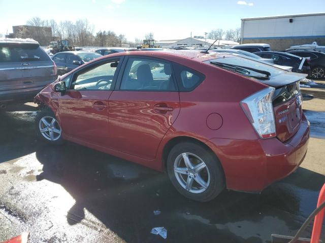 JTDKN3DU0A0077834 - 2010 TOYOTA PRIUS RED photo 2