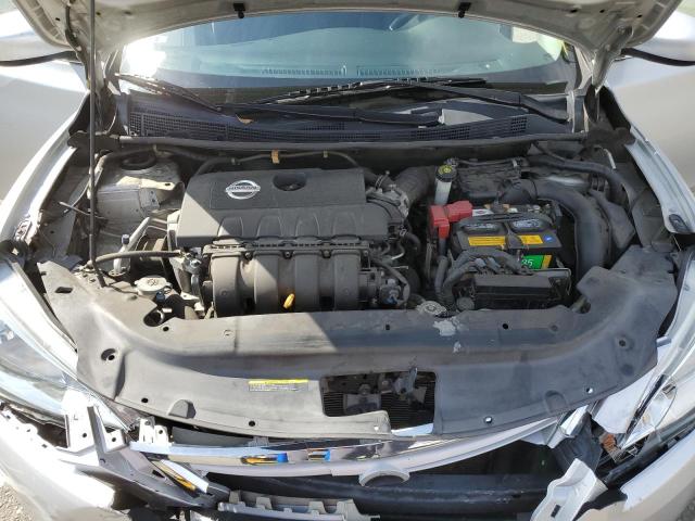 3N1AB7AP3EY227380 - 2014 NISSAN SENTRA S SILVER photo 11