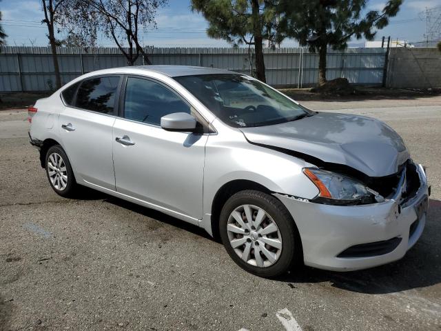 3N1AB7AP3EY227380 - 2014 NISSAN SENTRA S SILVER photo 4