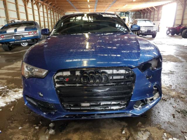 WAURGBFR2FA024868 - 2015 AUDI S5 TECHNIK BLUE photo 5