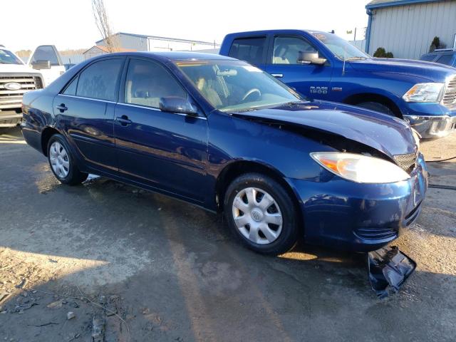 4T1BE32K92U560326 - 2002 TOYOTA CAMRY LE BLUE photo 4