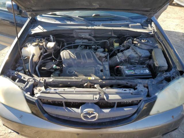 4F2CZ96153KM45799 - 2003 MAZDA TRIBUTE ES BLACK photo 12