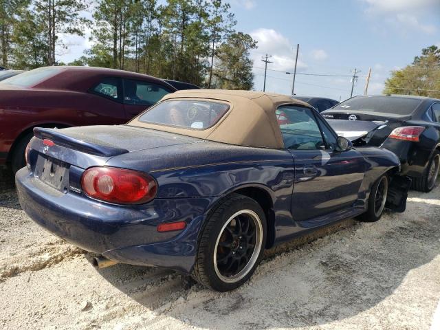 JM1NB353520221715 - 2002 MAZDA MX-5 MIATA BASE BLUE photo 3