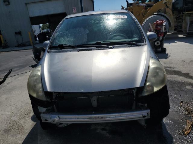 JHMGD38657S057241 - 2007 HONDA FIT S ვერცხლისფერი ფოტო 5