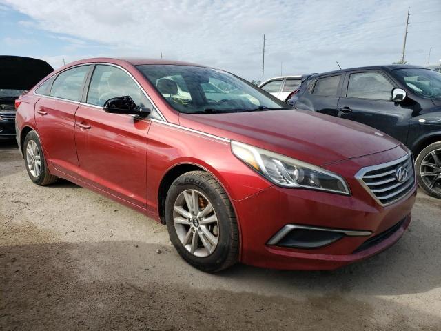 5NPE24AF9GH341369 - 2016 HYUNDAI SONATA SE RED photo 4