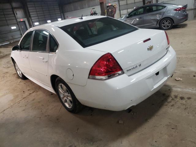 2G1WB5E39F1131468 - 2015 CHEVROLET IMPALA LIM LT WHITE photo 2