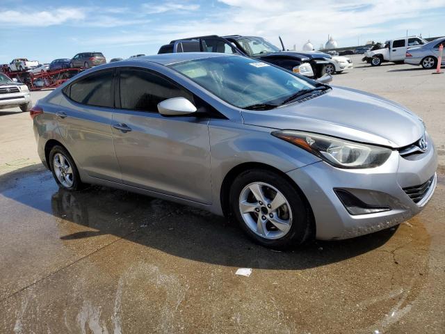 5NPDH4AE8FH567404 - 2015 HYUNDAI ELANTRA SE SILVER photo 4