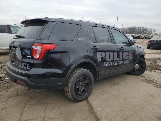 1FM5K8AR5KGA12923 - 2019 FORD EXPLORER POLICE INTERCEPTOR BLACK photo 3