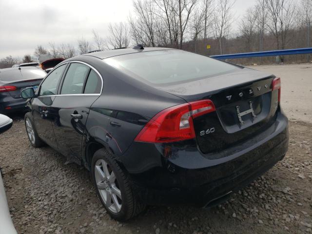 YV1612TK3G2402135 - 2016 VOLVO S60 PREMIER BLACK photo 2