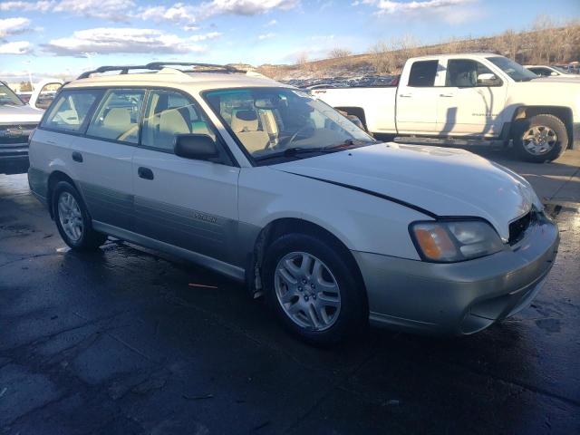 4S3BH675137601287 - 2003 SUBARU LEGACY OUTBACK AWP 白色 照片 4