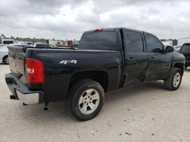 2GCEK23C991141636 - 2009 CHEVROLET SILVERADO BLACK photo 3