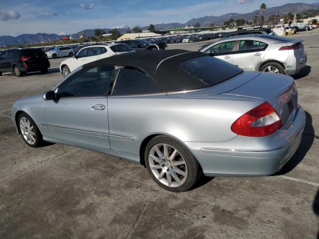 WDBTK56F57T075333 - 2007 MERCEDES-BENZ CLK 350 SILVER photo 2