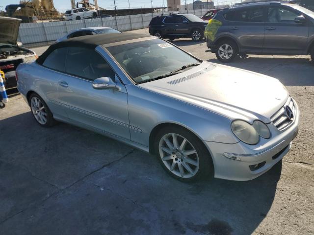 WDBTK56F57T075333 - 2007 MERCEDES-BENZ CLK 350 SILVER photo 4