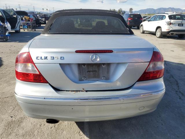 WDBTK56F57T075333 - 2007 MERCEDES-BENZ CLK 350 SILVER photo 6