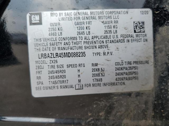 LRBAZLR45MD088235 - 2021 BUICK ENVISION PREFERRED Qara foto 13