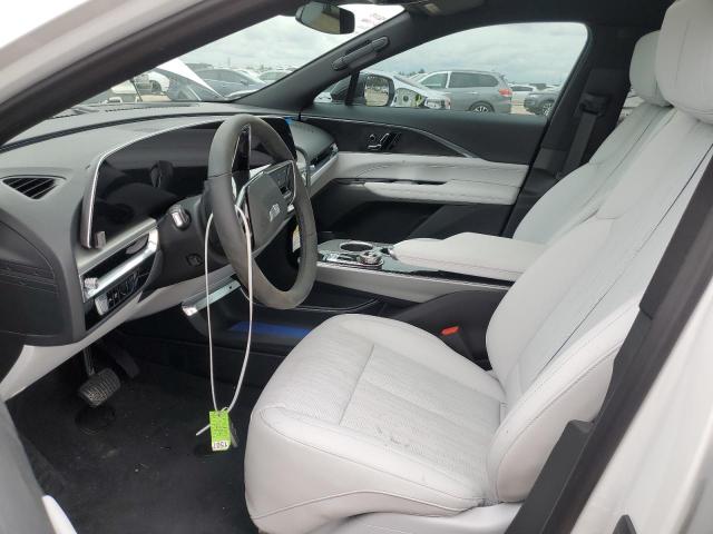 1GYKPPRK9RZ110615 - 2024 CADILLAC LYRIQ LUXURY WHITE photo 7