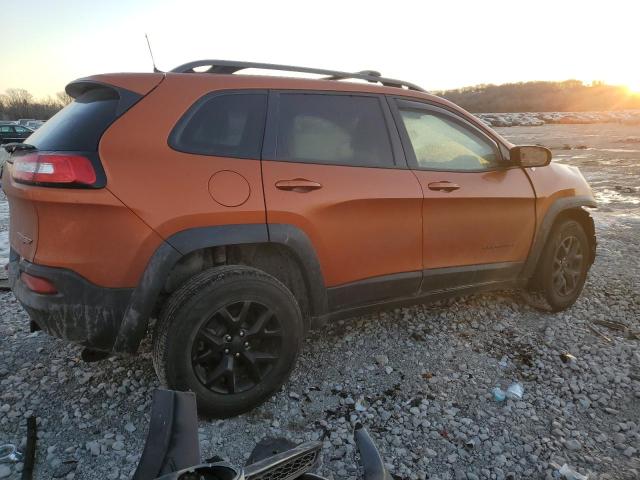 1C4PJMBSXGW286822 - 2016 JEEP CHEROKEE TRAILHAWK ORANGE photo 3