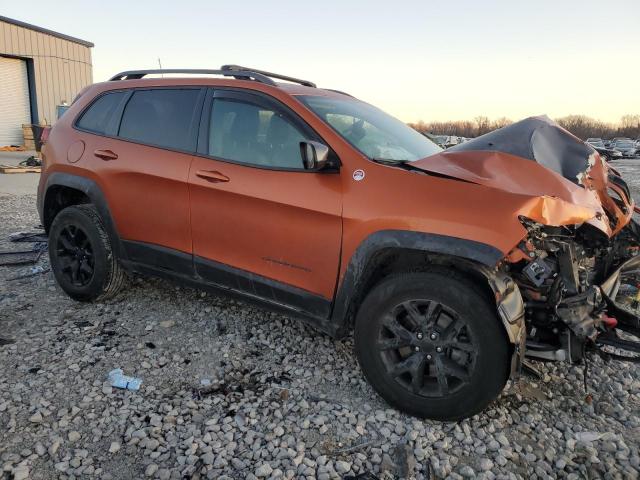 1C4PJMBSXGW286822 - 2016 JEEP CHEROKEE TRAILHAWK ORANGE photo 4