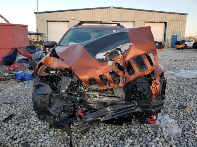 1C4PJMBSXGW286822 - 2016 JEEP CHEROKEE TRAILHAWK ORANGE photo 5