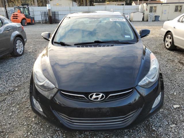 5NPDH4AE9DH426824 - 2013 HYUNDAI ELANTRA GLS BLACK photo 5