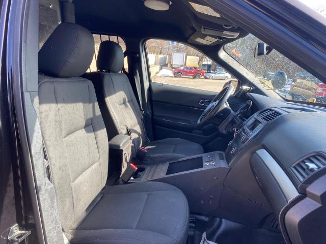 1FM5K8AR8KGB45868 - 2019 FORD EXPLORER POLICE INTERCEPTOR BLACK photo 6