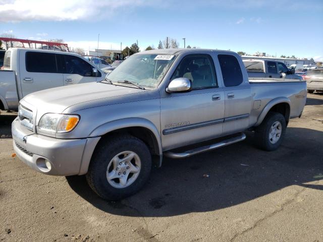 5TBBT44174S440884 - 2004 TOYOTA TUNDRA ACCESS CAB SR5 GRAY photo 1