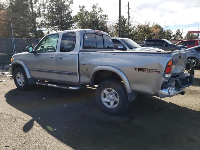 5TBBT44174S440884 - 2004 TOYOTA TUNDRA ACCESS CAB SR5 GRAY photo 2