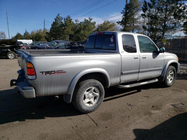 5TBBT44174S440884 - 2004 TOYOTA TUNDRA ACCESS CAB SR5 GRAY photo 3