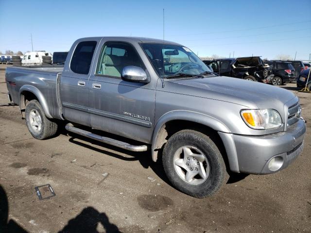 5TBBT44174S440884 - 2004 TOYOTA TUNDRA ACCESS CAB SR5 GRAY photo 4