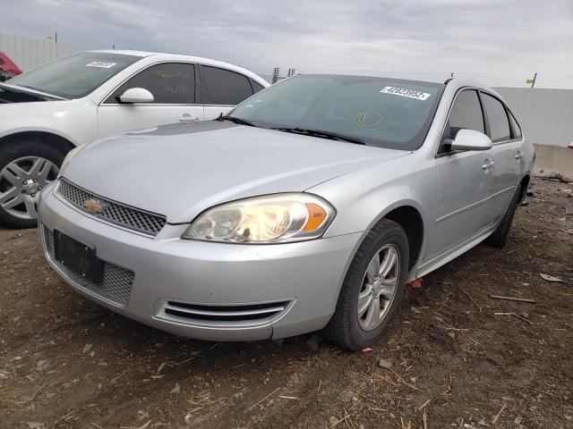 2G1WF5E37D1264165 - 2013 CHEVROLET IMPALA LS SILVER photo 2