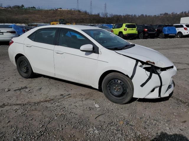 5YFBURHE9GP518044 - 2016 TOYOTA COROLLA L WHITE photo 4