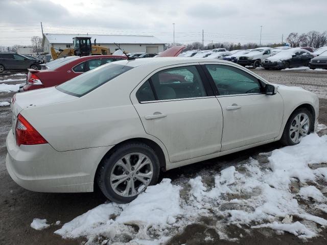 3FAHP0HA0CR283571 - 2012 FORD FUSION SE WHITE photo 3