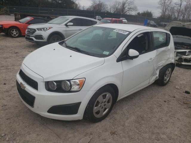 1G1JA6SH1G4110462 - 2016 CHEVROLET SONIC LS WHITE photo 1