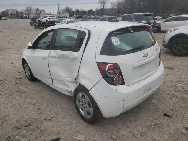 1G1JA6SH1G4110462 - 2016 CHEVROLET SONIC LS WHITE photo 2