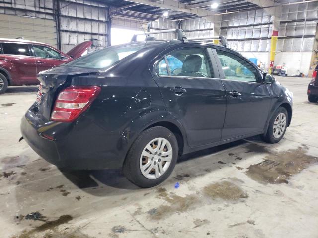 1G1JB5SG2J4118530 - 2018 CHEVROLET SONIC LS შავი ფოტო 3