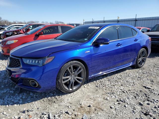 19UUB2F68JA002126 - 2018 ACURA TLX TECH+A BLUE photo 1