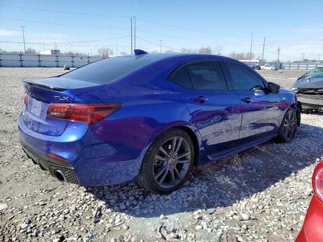 19UUB2F68JA002126 - 2018 ACURA TLX TECH+A BLUE photo 3
