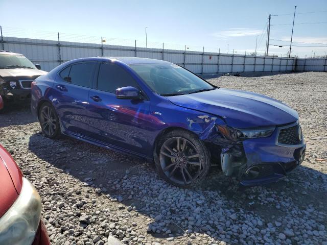 19UUB2F68JA002126 - 2018 ACURA TLX TECH+A BLUE photo 4