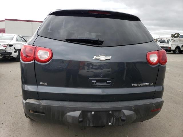 1GNKVJED6BJ322349 - 2011 CHEVROLET TRAVERSE LT GRAY photo 6