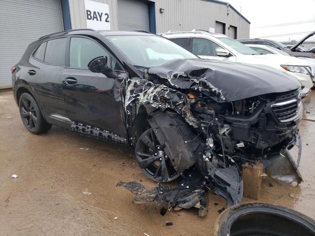 LRBFZNR44PD016187 - 2023 BUICK ENVISION ESSENCE Սև լուսանկար 4