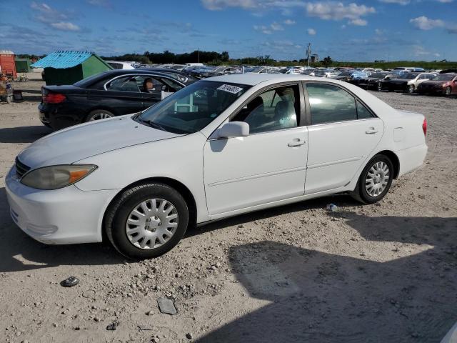 4T1BE32K93U142253 - 2003 TOYOTA CAMRY LE WHITE photo 1