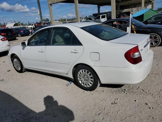 4T1BE32K93U142253 - 2003 TOYOTA CAMRY LE WHITE photo 2