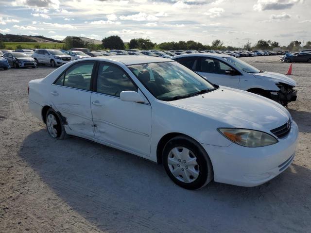 4T1BE32K93U142253 - 2003 TOYOTA CAMRY LE WHITE photo 4