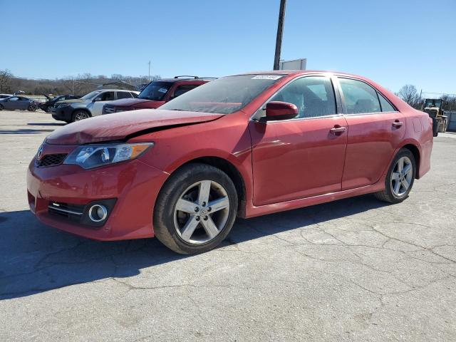 4T1BF1FK6CU603257 - 2012 TOYOTA CAMRY BASE RED photo 1