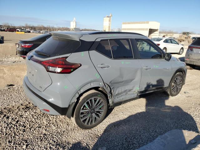 3N1CP5DV6ML510389 - 2021 NISSAN KICKS SR GRAY photo 3